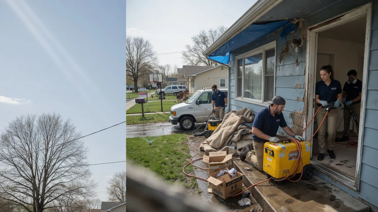 Basement Flood Cleanup in Glendale, KY near me